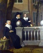 欧洲12-19世纪油画二_BIJLERT, Jan van - Portrait of an Elderly Man and Two Women